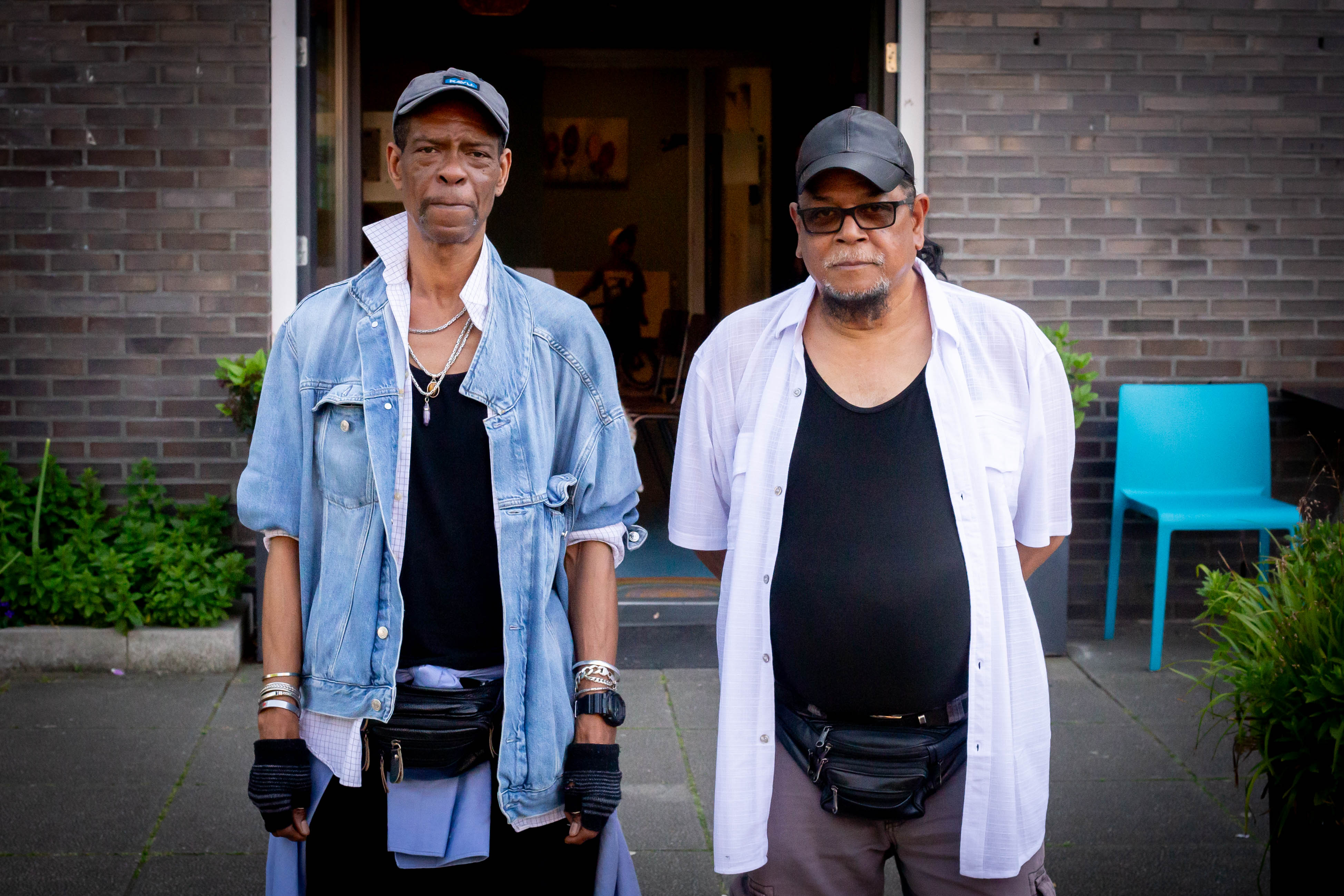Marlon (links): "Het is een geweldige cursus. Ik heb heel veel geleerd. Bijvoorbeeld hoe ik internet goed kan gebruiken. Dat was voor mij heel belangrijk."